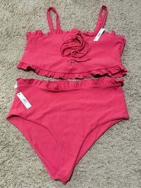 Citrine Two-Piece Swim Set